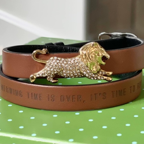 Keep Collective Leather Double band and Roar Charm - Picture 1 of 1